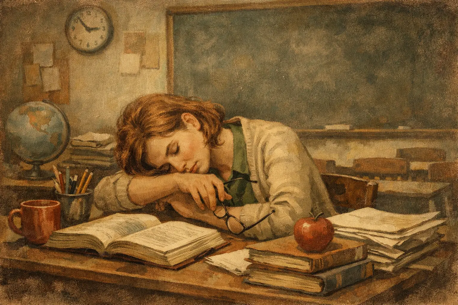 Teacher Burnout Book for the Real Classroom