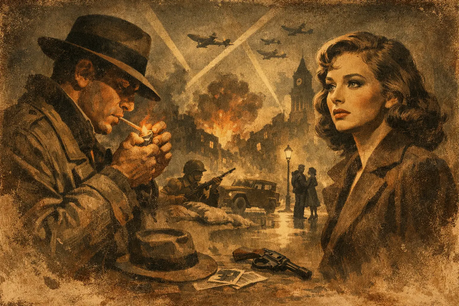 World War Two Noir Themes That Hit Hard
