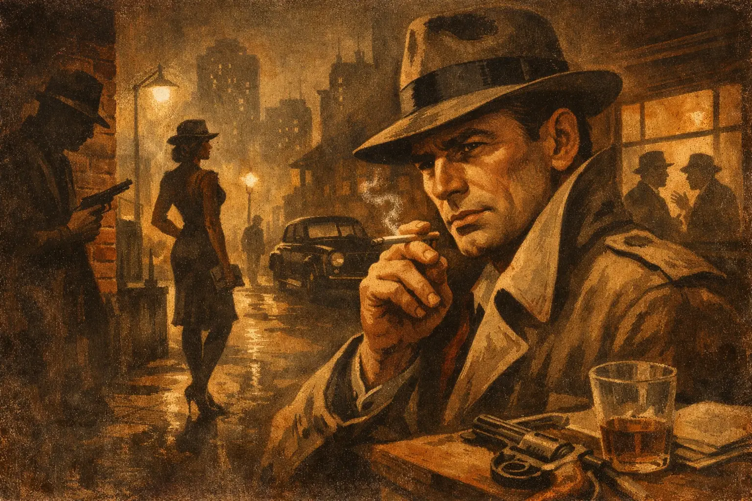 12 Best Noir Detective Series for Hardboiled Readers