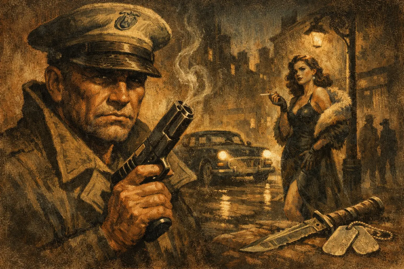 Gunny Mac Series Review: Noir With Marine Grit