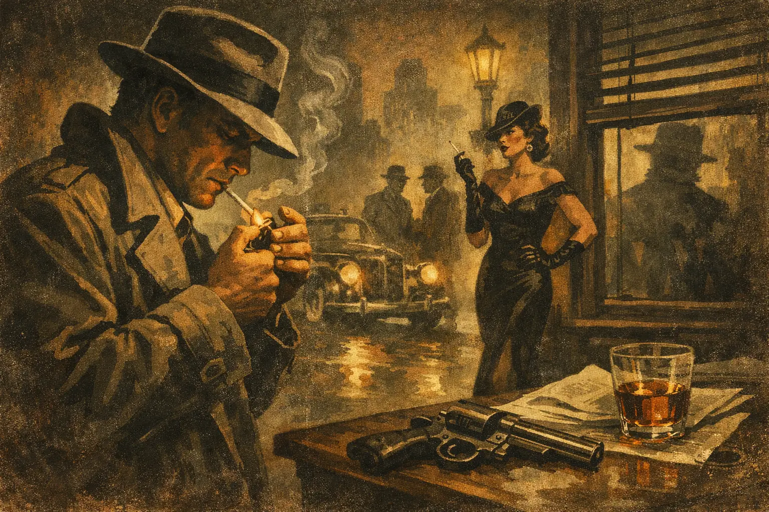 Noir Detective Fiction Tropes That Still Hit Hard