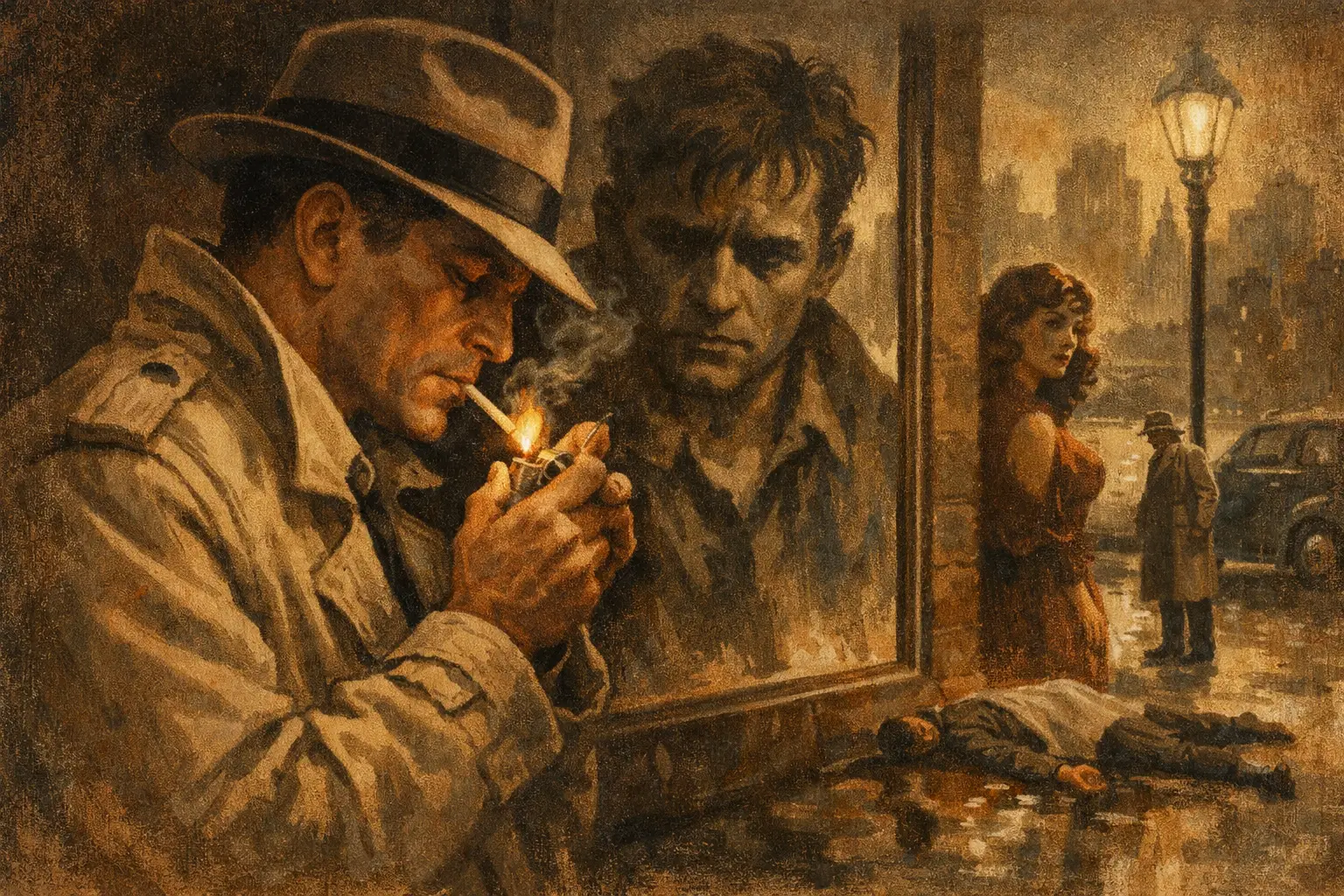 How Detectives Reflect Postwar Trauma in Noir