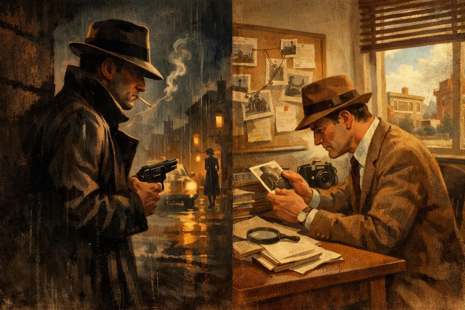 How Noir Detectives Differ From Ordinary Sleuths